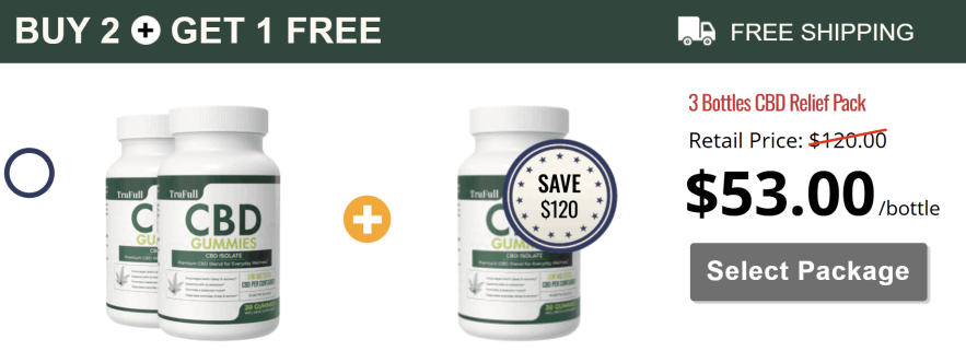 TruFull CBD Gummies™ OFFICIAL SITE | Everyday Wellness Premium CBD!